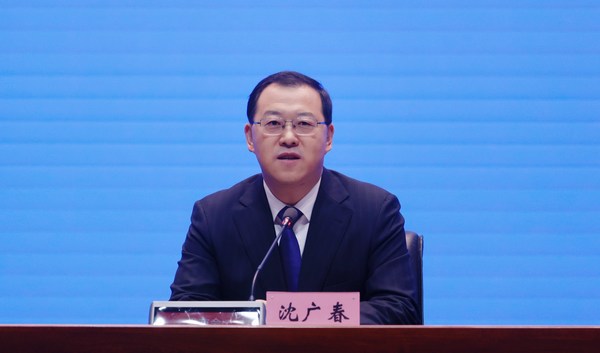 黑龍江省文化和旅游廳副廳長沈廣春。張澍攝